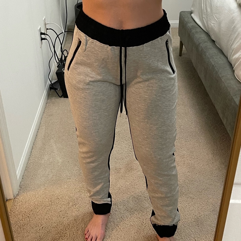 Zara double sided joggers